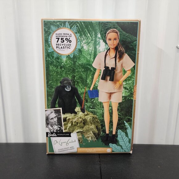 Barbie Signature Inspiring Women Dr. Jane Goodall Collector...